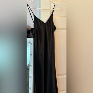 Amazon Essentials Black Midi Dress